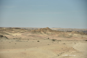 In der Namib Wüste unterwegs